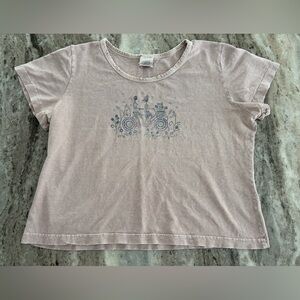 Earth Creations Women's Shirt. Large. Distressed. Hemp & Organic Cotton